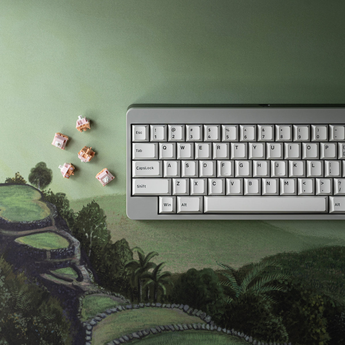 Ancient Farm Desk Mat