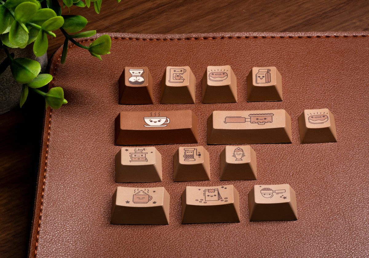 Coffee Shop PBT Keycaps