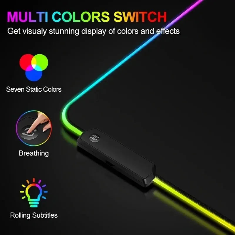 RGB Desk Mat
