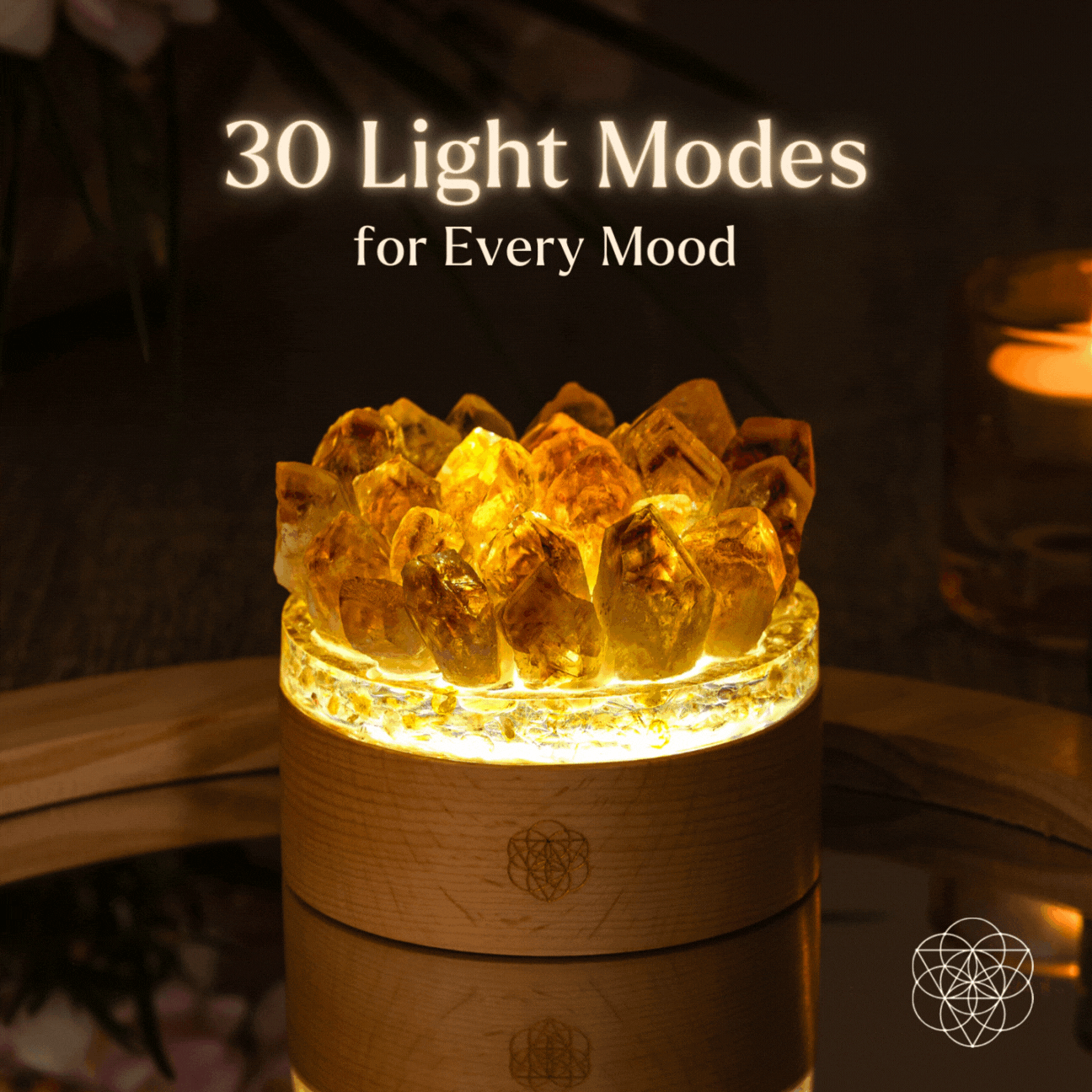 Citrine Lamp
