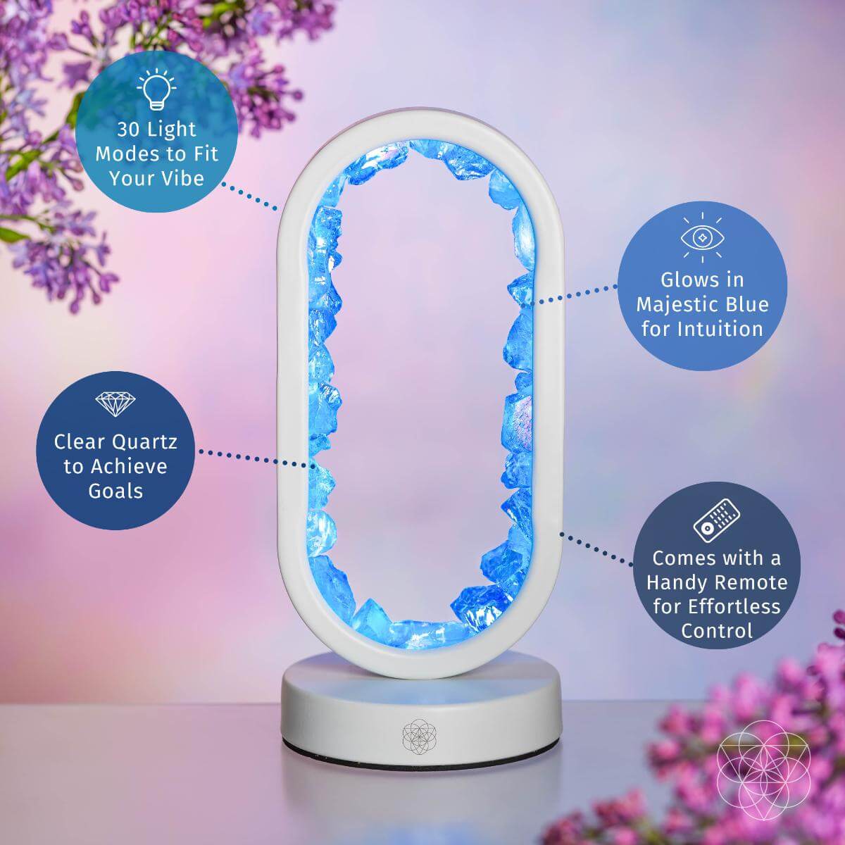 Clear Quartz Lamp