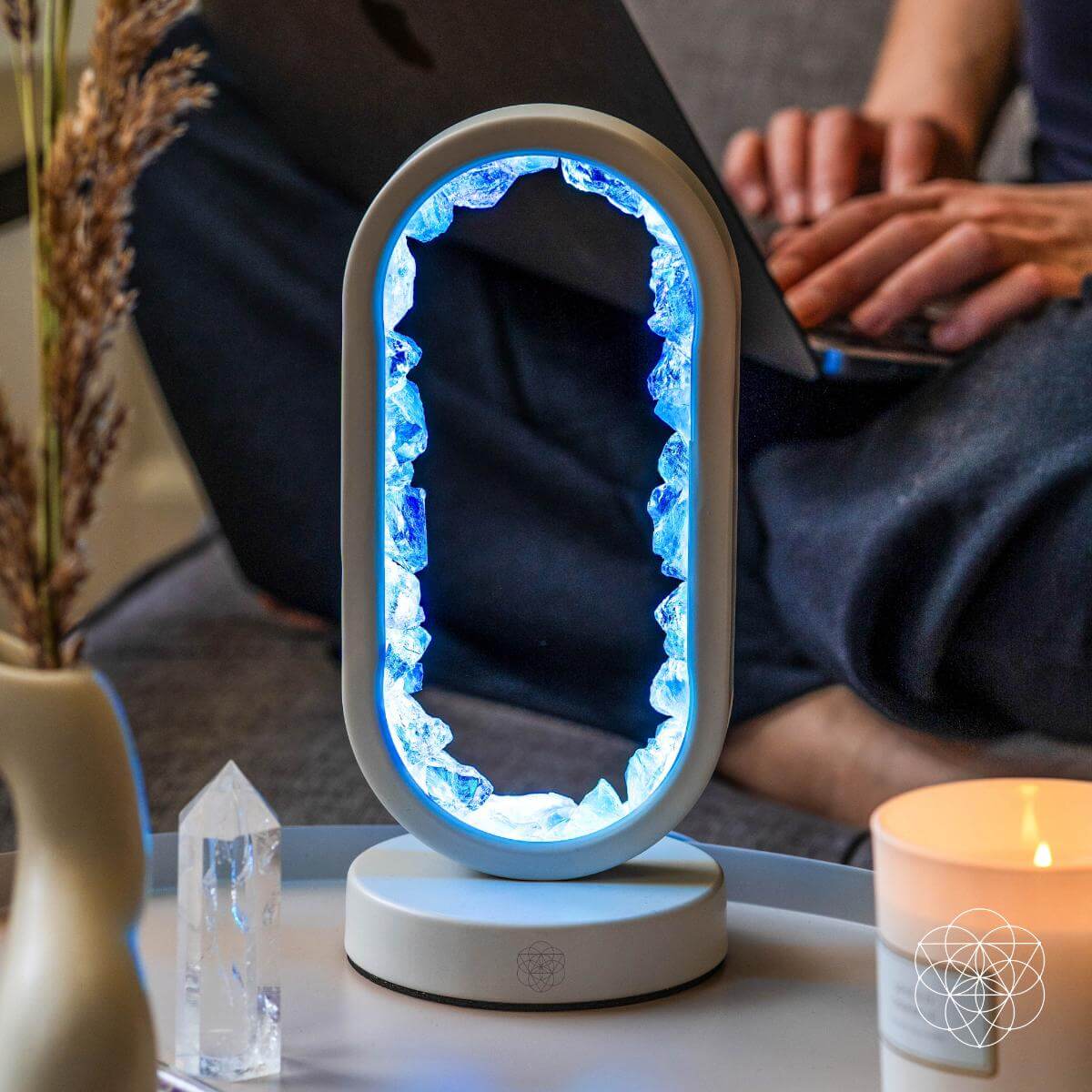 Clear Quartz Lamp