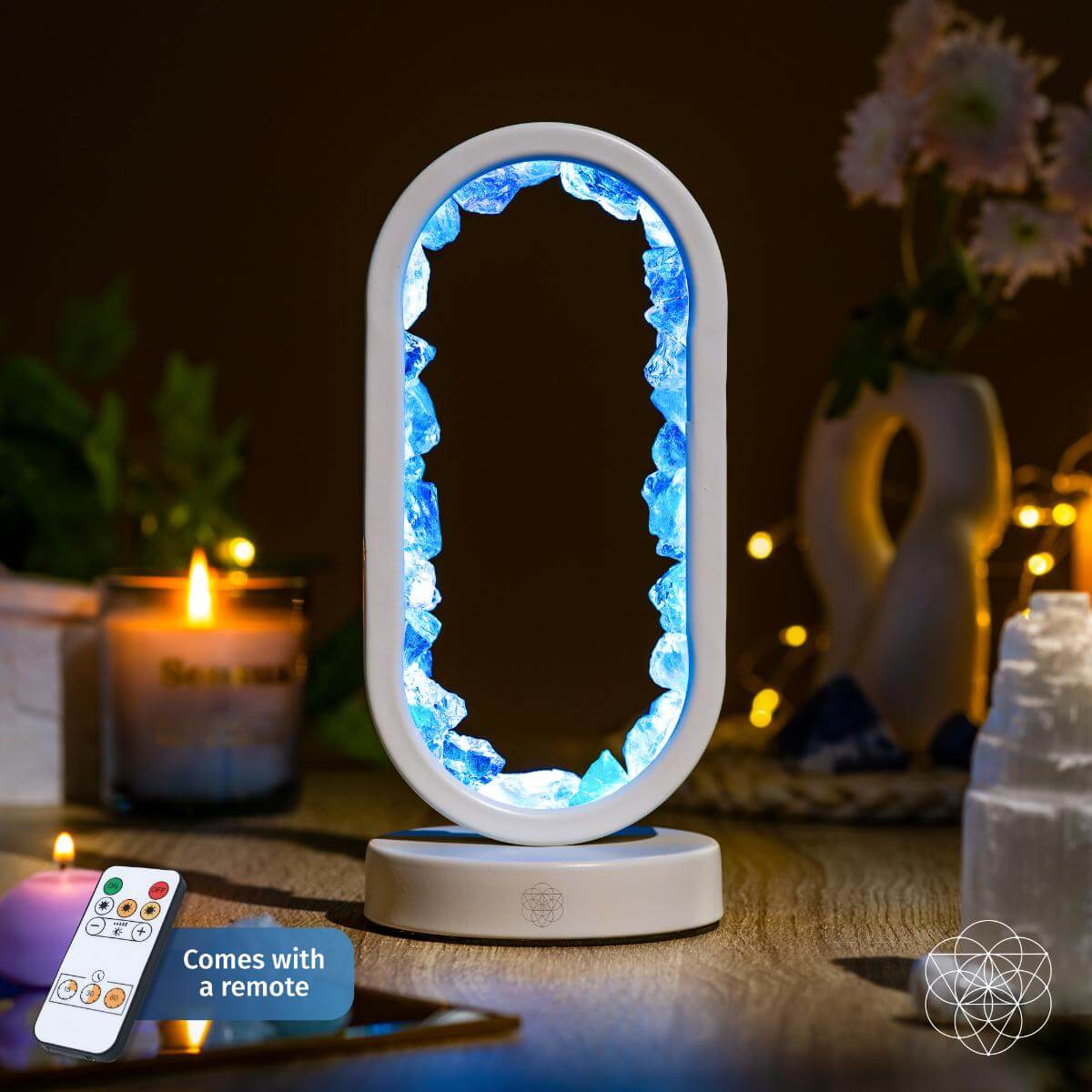 Clear Quartz Lamp