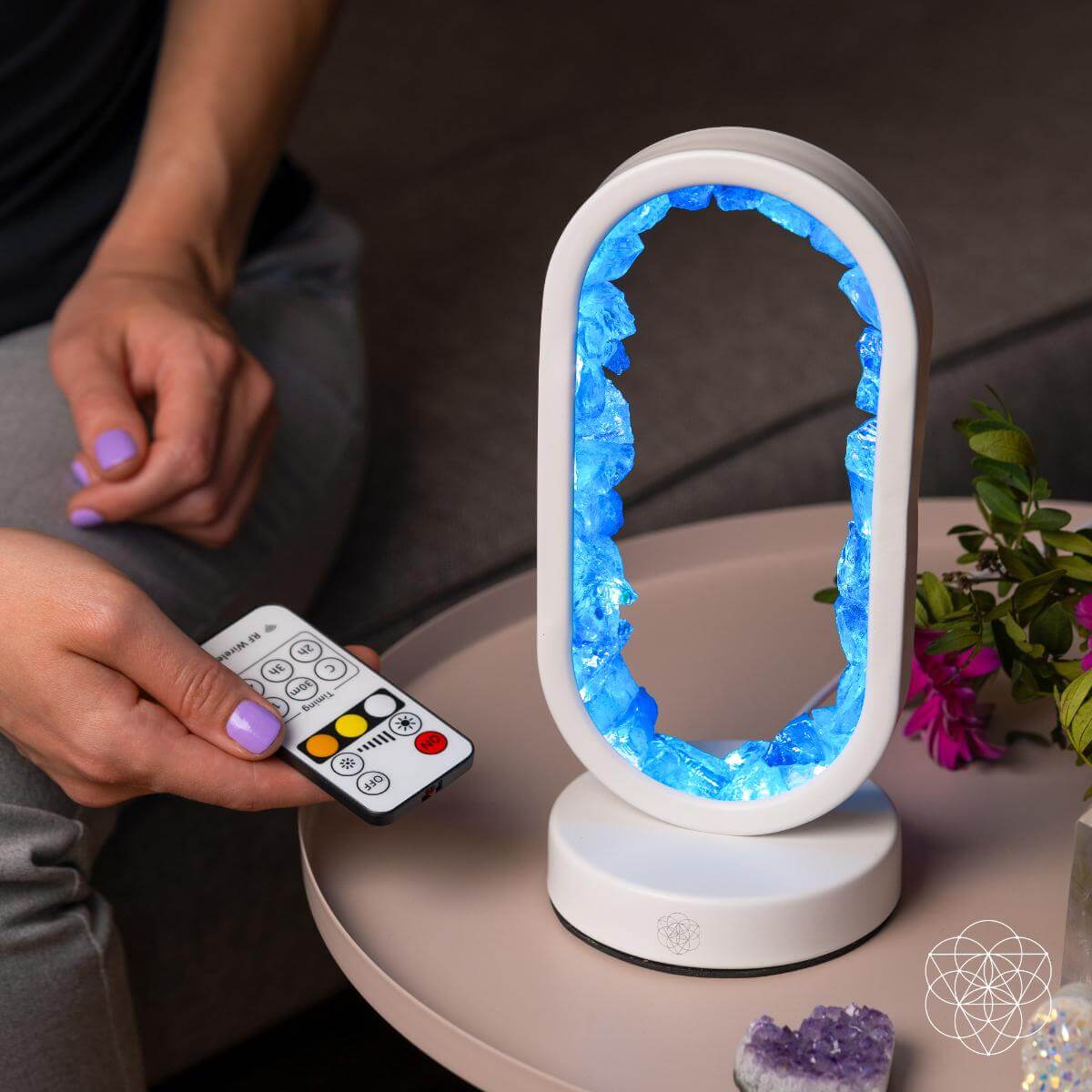 Clear Quartz Lamp