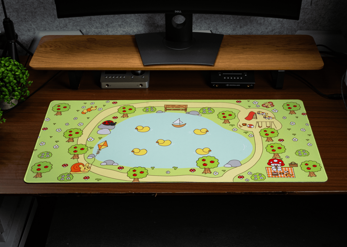 Duck Pond Desk Mat