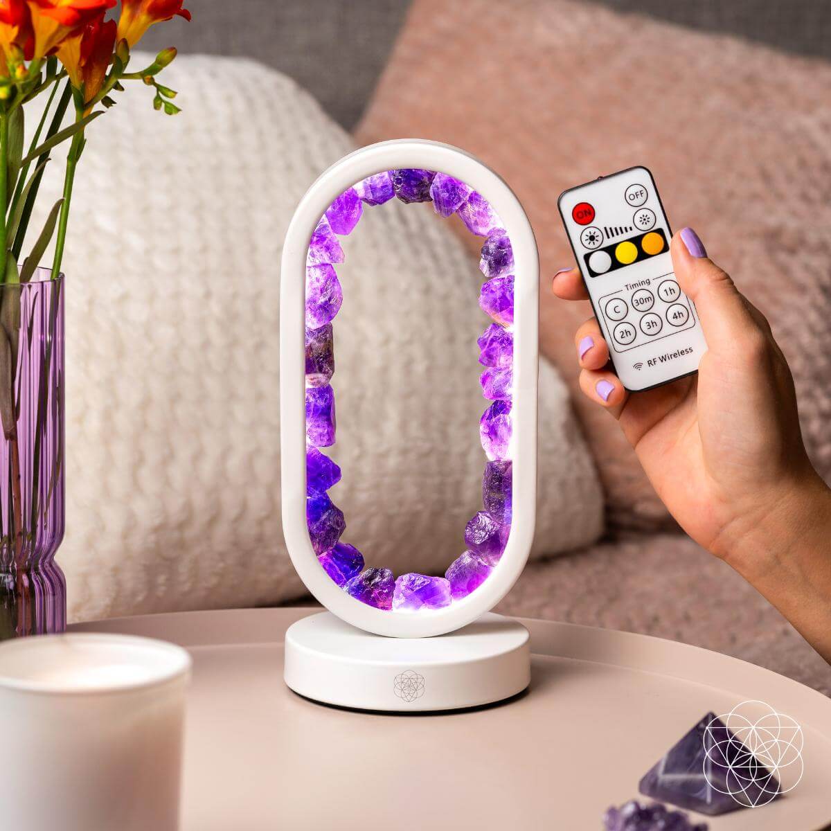 Amethyst Lamp of Stress Relief