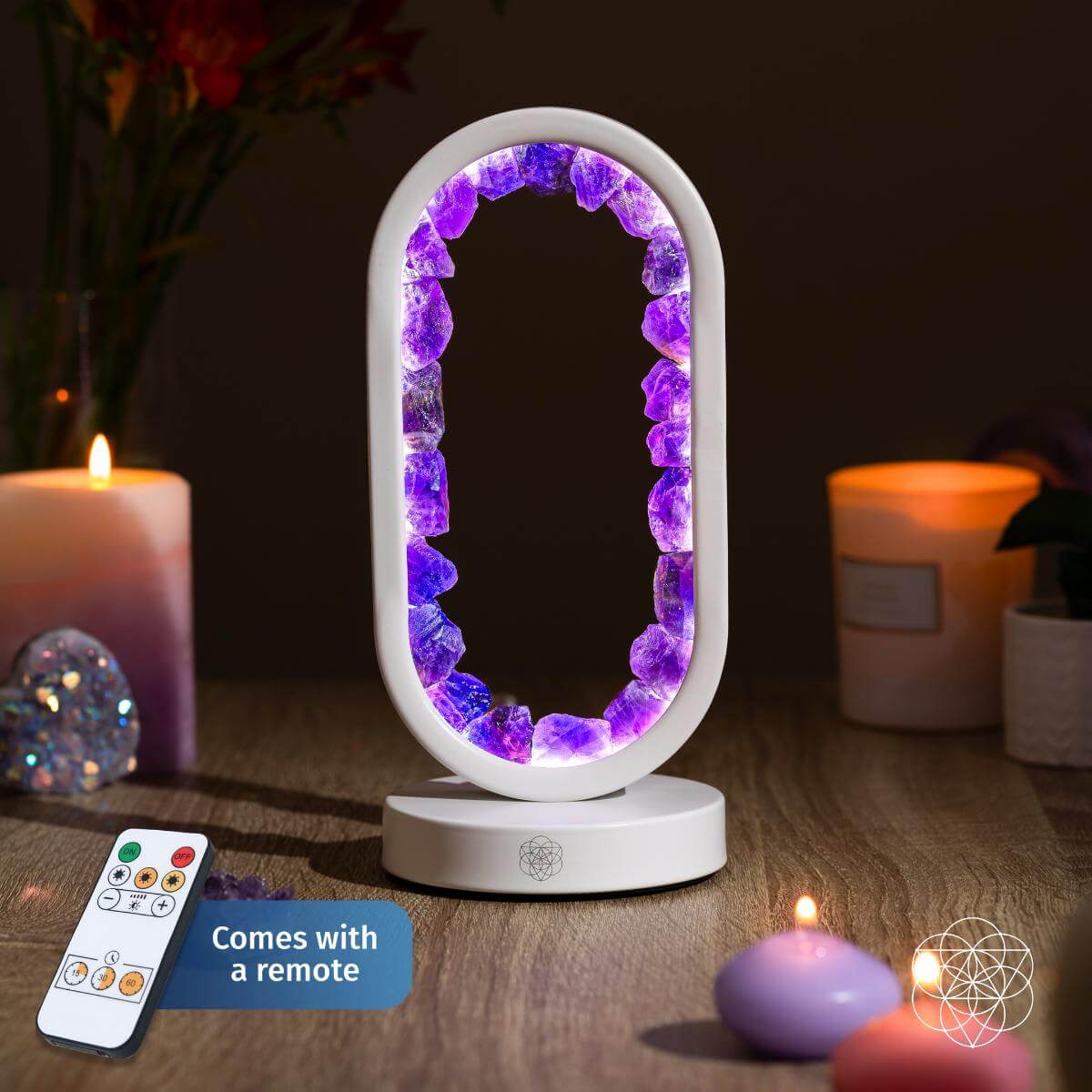 Amethyst Lamp of Stress Relief
