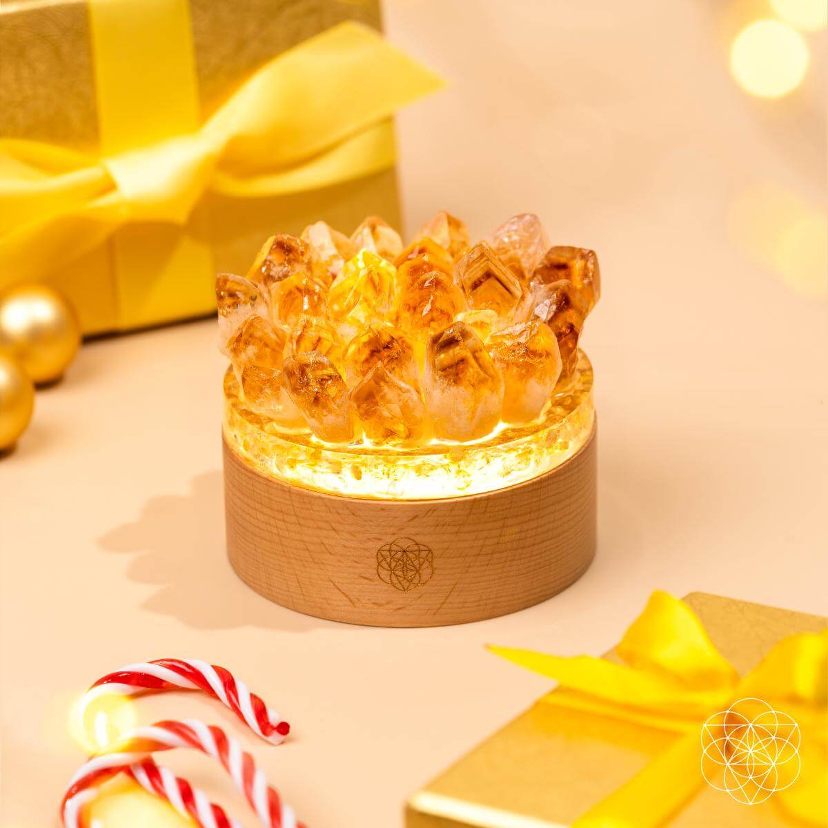 Citrine Lamp