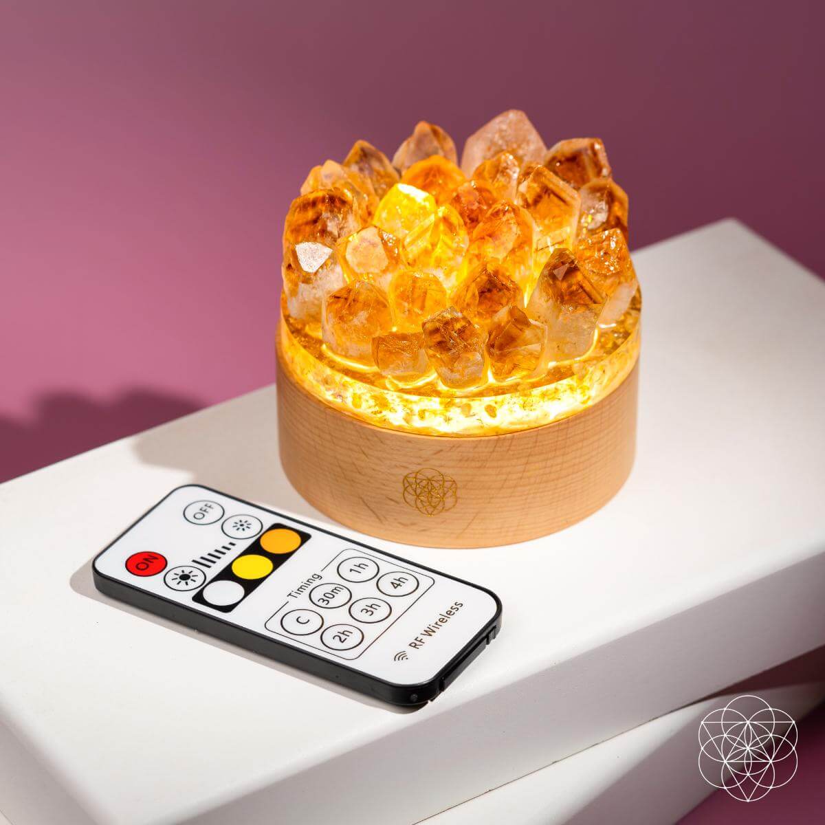 Citrine Lamp