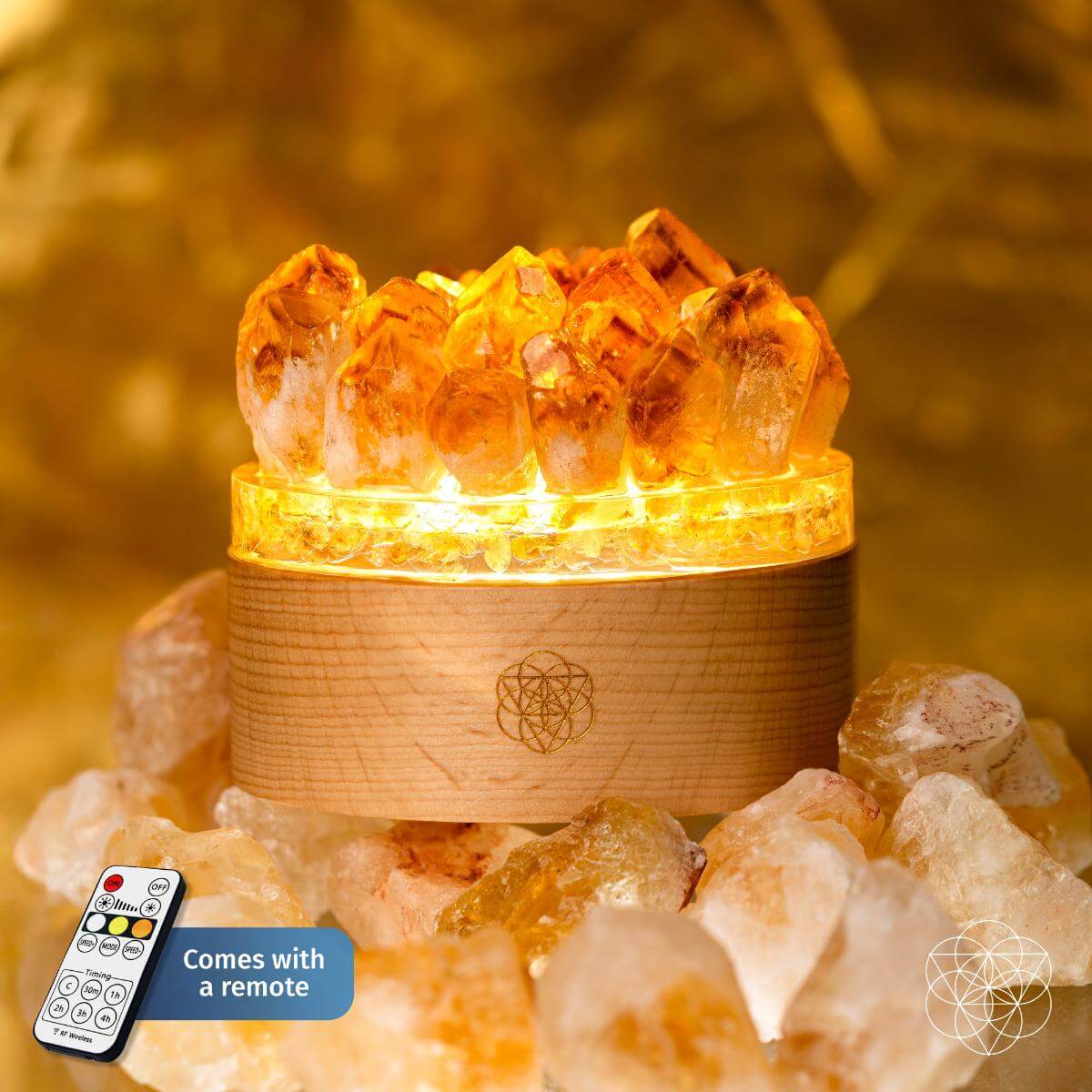 Citrine Lamp