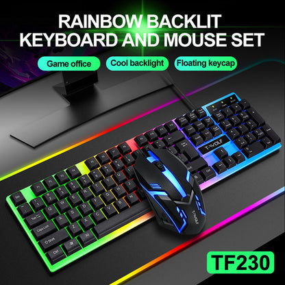 Colorful Keyboard & Mouse (Wired)