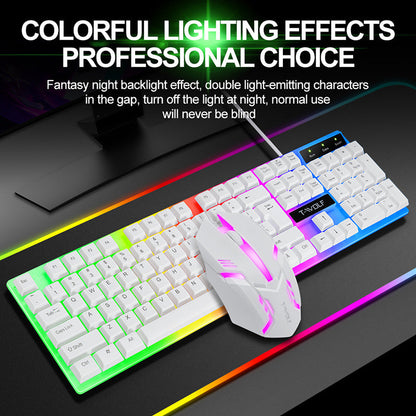 Colorful Keyboard & Mouse (Wired)