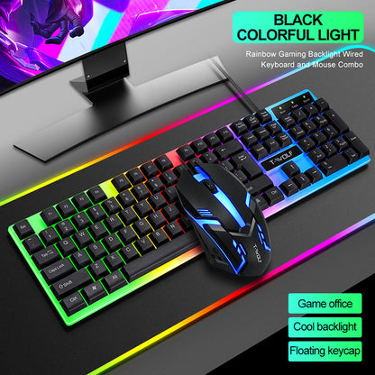 Colorful Keyboard & Mouse (Wired)