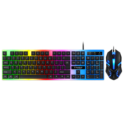 Colorful Keyboard & Mouse (Wired)