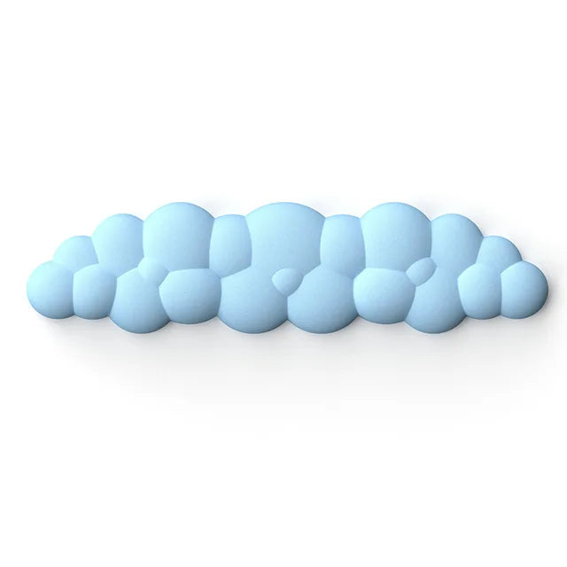 Mouse pad with wrist rest keyboard cloud anti-slip memory foam desktop office gamer mouse wrist rest
