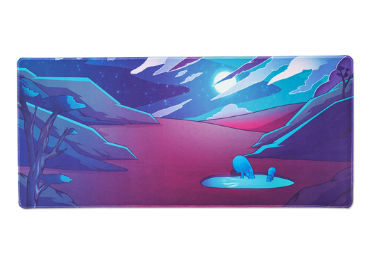 Moonlit Oasis Desk Mat