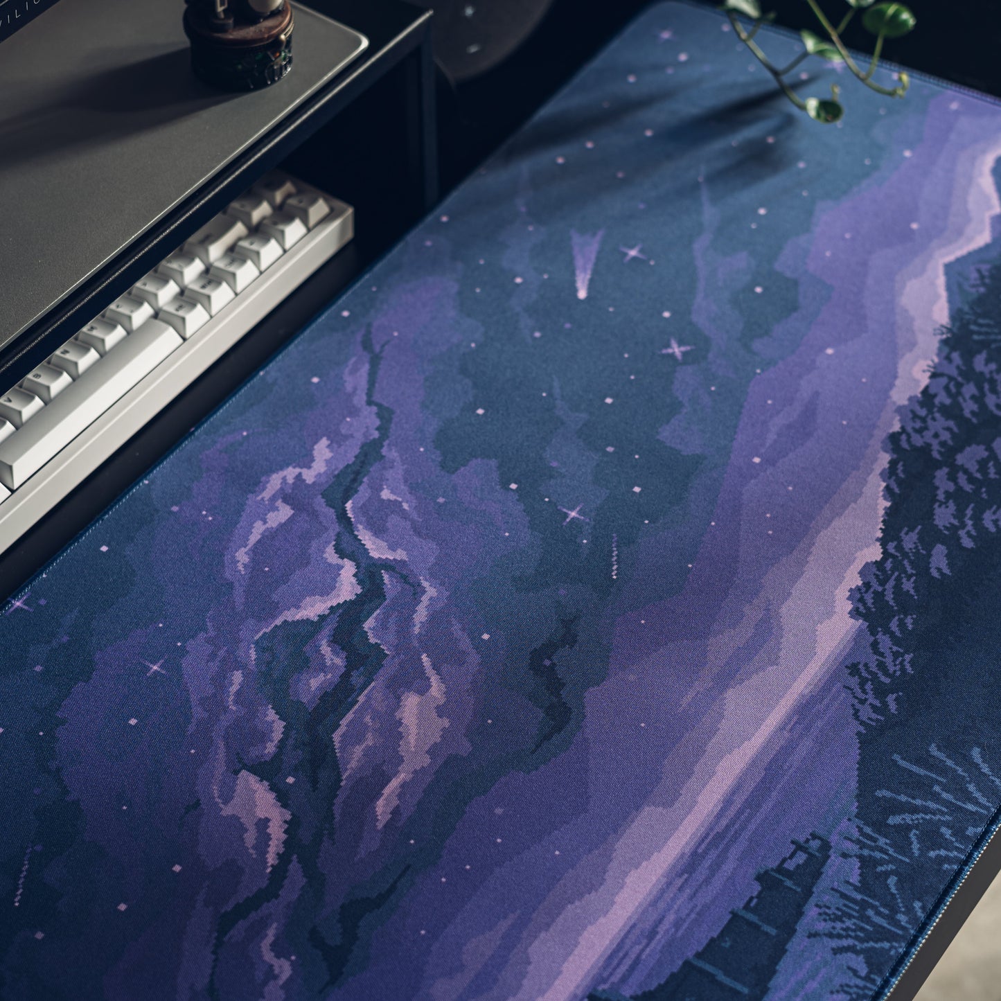 Pixel Comet V2 Desk Mat