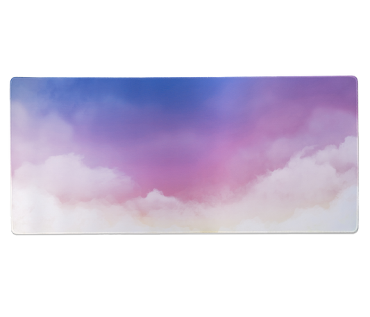 Pastel Clouds Desk Mat