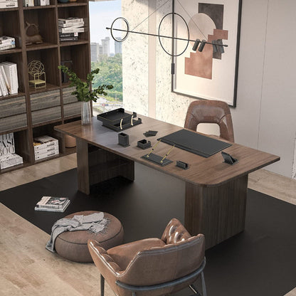 MOOG Classic Leather Desk Set - 12 PCS