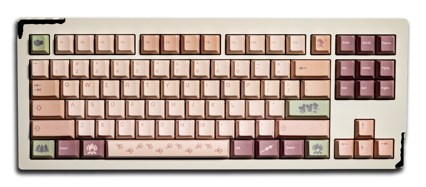 Field Mouse PBT Keycaps
