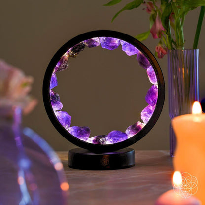 Amethyst Lamp