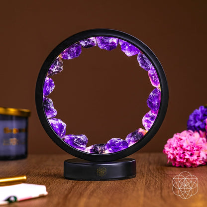 Amethyst Lamp