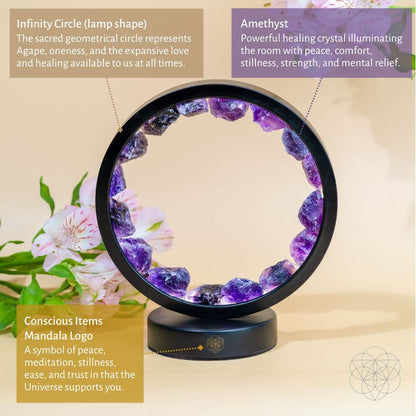 Amethyst Lamp