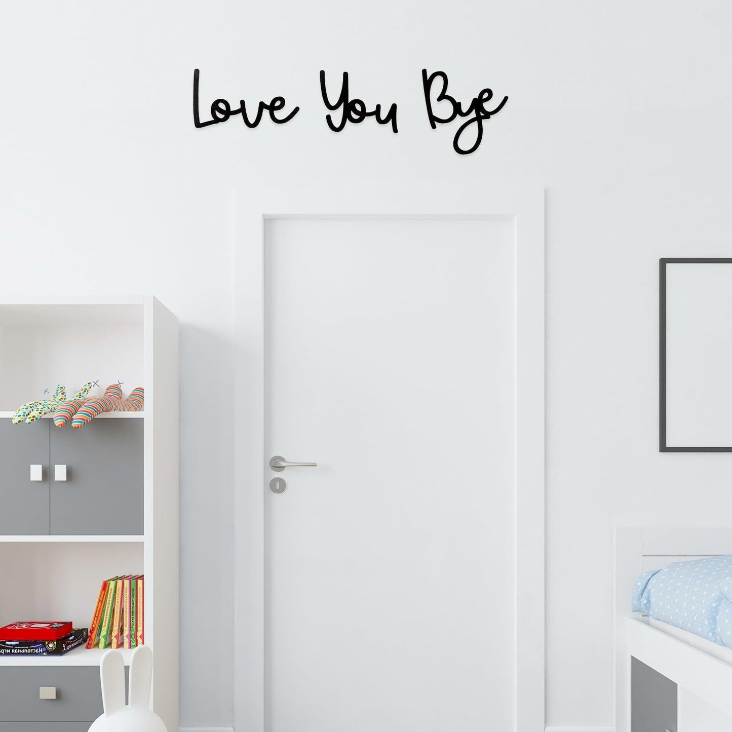 “Love You Bye” Wood Sign