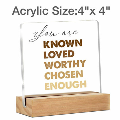 "You are ..." Desk Sign