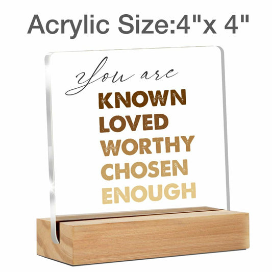 "You are ..." Desk Sign