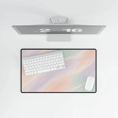 DipaliZ Pastel Desk Mat Office Desk Pad Large Polyester