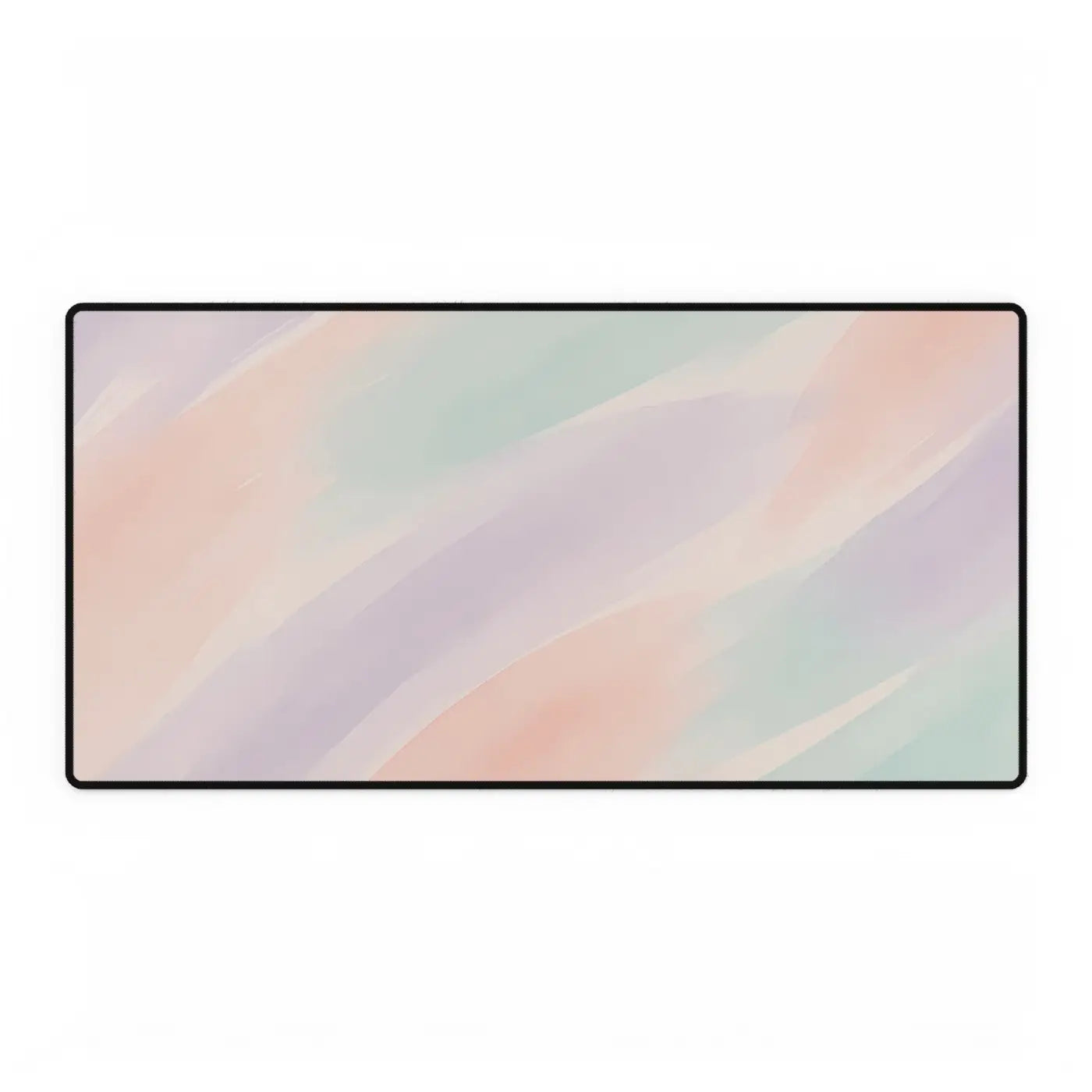 DipaliZ Pastel Desk Mat Office Desk Pad Large Polyester