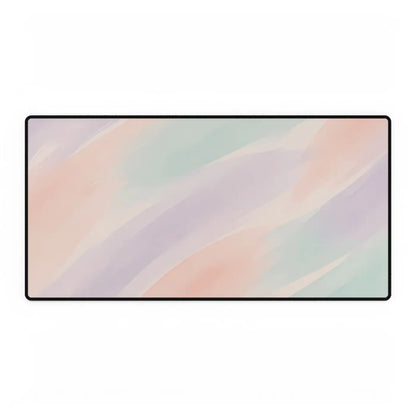 DipaliZ Pastel Desk Mat Office Desk Pad Large Polyester