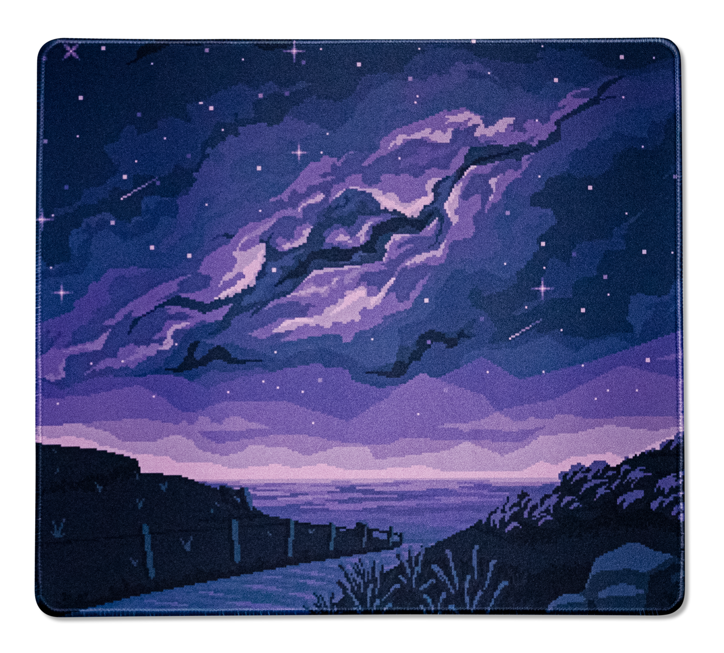 Pixel Comet V2 Desk Mat