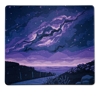 Pixel Comet V2 Desk Mat