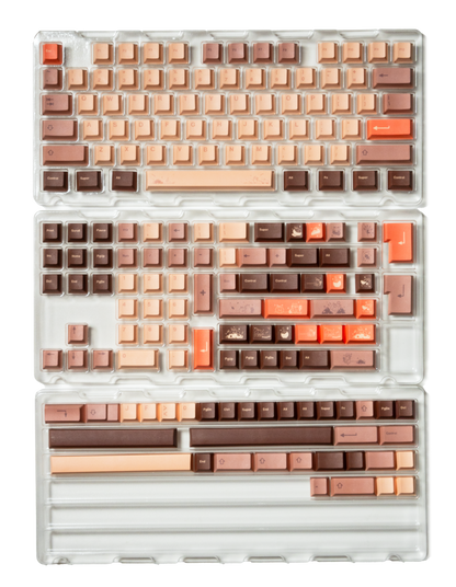 Pumpkin PBT Keycaps