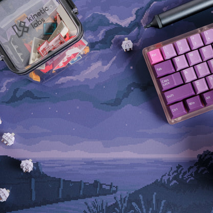 Pixel Comet V2 Desk Mat