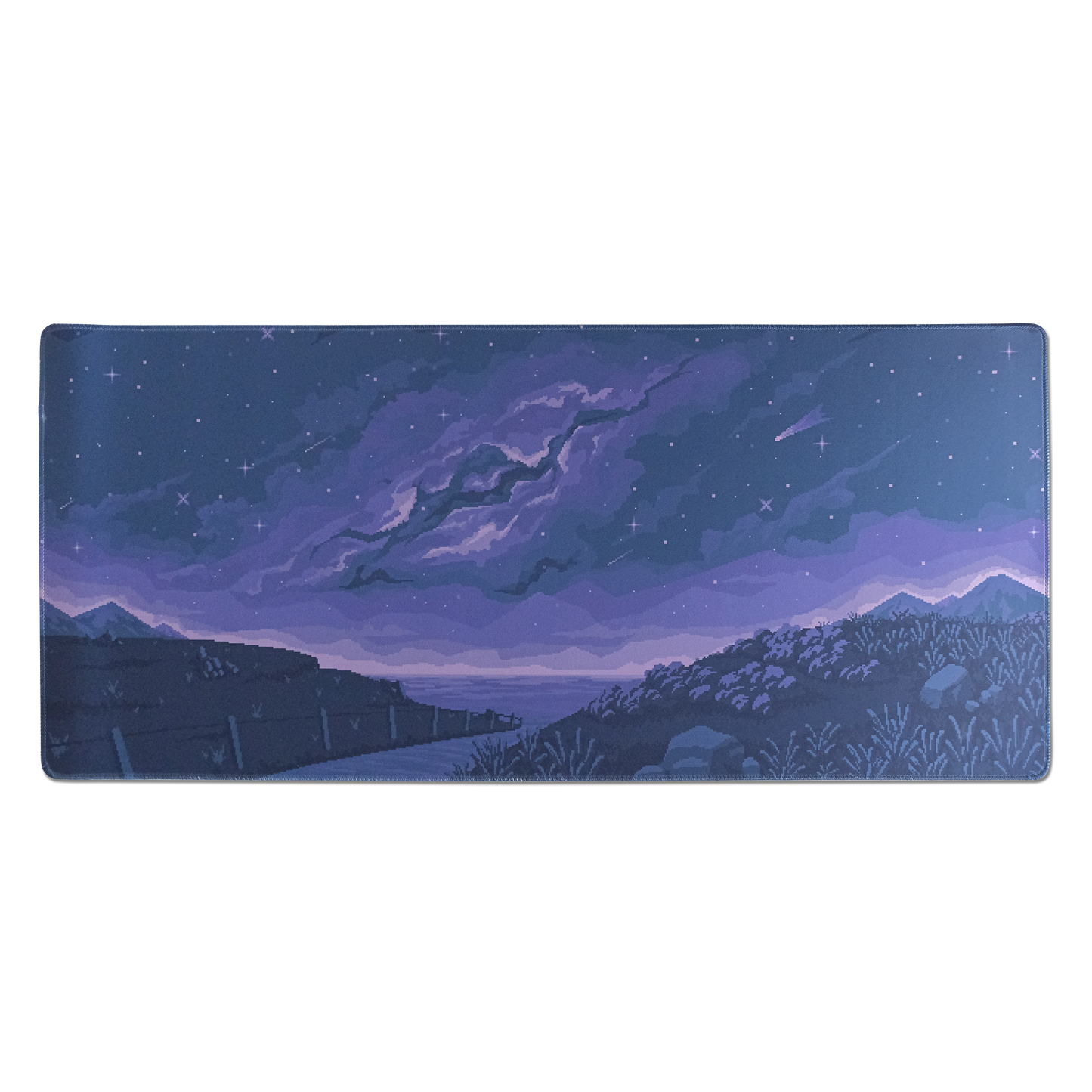 Pixel Comet V2 Desk Mat