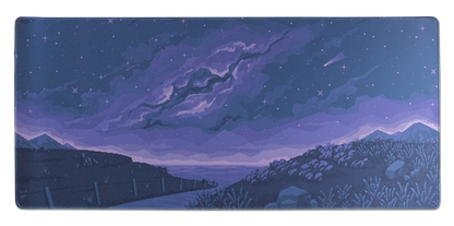 Pixel Comet V2 Desk Mat